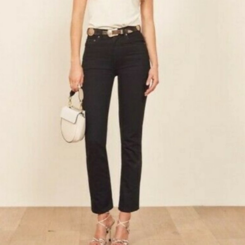 Reformation Stevie High Rise, 26 waist, 26 inseam